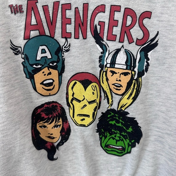 Jumping Bean Marvel Avengers Boy’s Light Gray Sweatshirt - 5 - Picture 4 of 7